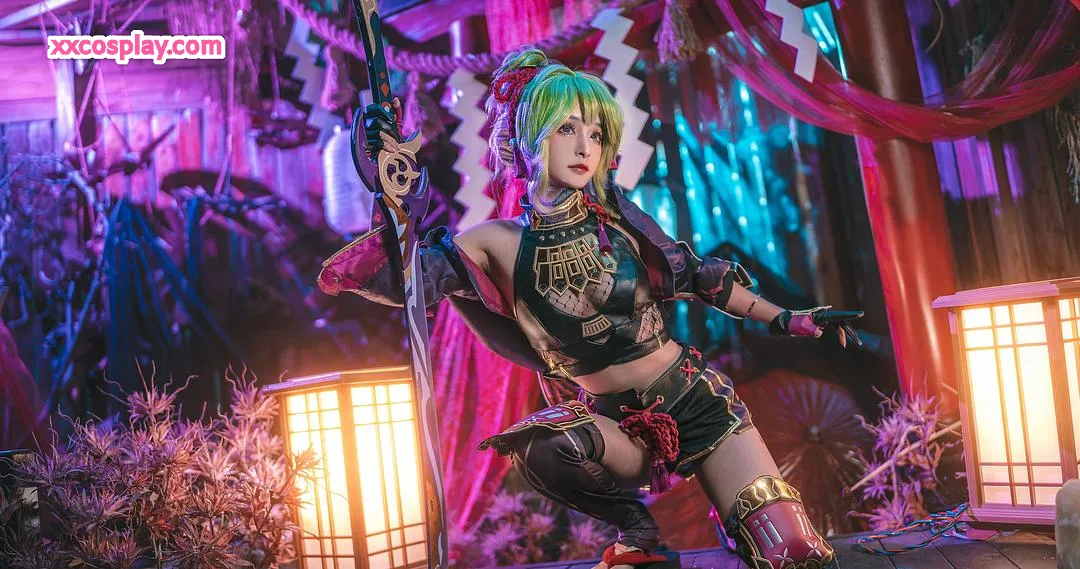 Jiujiubaa as Kuki Shinobu - Genshin Impact